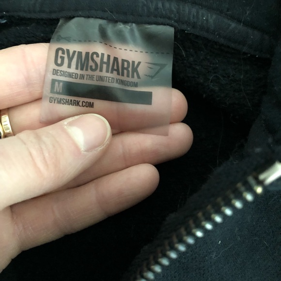 Gymshark cropped hoodie sweater top shirt Medium M yoga workout - Picture 6 of 7
